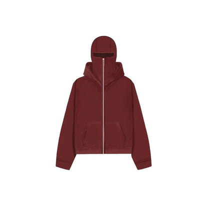 #product_na#Fashion GlowFashion GlowRoodSBalaclava | Full - Zip Hoodie