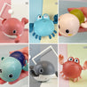 #product_na#Bath ToysBath Buddies™Fashion GlowRed whale, blue crab, green turtle, blue turtle, Grey whale, Red crabSet van 6Bath Buddies™ - Eindeloos plezier in bad! - Zwemmende zeedieren